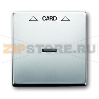 Накладка для выключателя карточного, сталь ABB 2CKA001710A3757