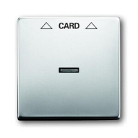 Накладка для выключателя карточного, сталь ABB 2CKA001710A3757