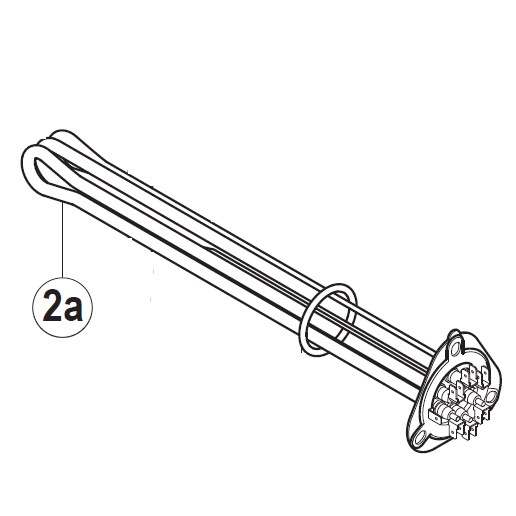 ТЭН для Booster Hobart UXT-10A ТЭН для Booster Hobart UXT-10AЗапчасть на сборочном чертеже под номером: 2aНазвание запчасти на немецком языке: Heating element - booster Hobart UXT-10A
