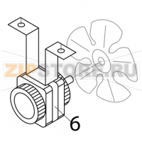 Fan motor 110/115V 60 Hz Brema IC 24