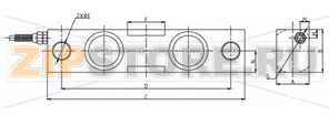 Тензодатчик без узла встройки Keli QSF 5klb 