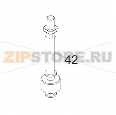 Water level sensor Sirman Softcooker Y09 Water level sensor Sirman Softcooker Y09Запчасть на деталировке под номером: 42Название запчасти на английском языке: Water level sensor Sirman Softcooker Y09