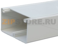 Кабель-канал Metra - 100x50 - 2 метра - с крышкой - белый