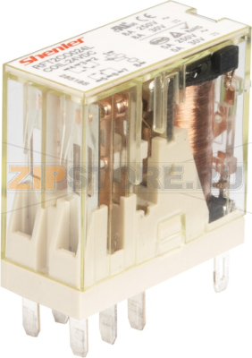 Реле миниатюрное (2CO), 8A, DC 24V Shenler RFT2CO024 