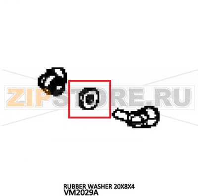 Rubber washer 20X8X4 Unox XVC 505E Rubber washer 20X8X4 Unox XVC 505EЗапчасть на деталировке под номером: 120Название запчасти на английском языке: Rubber washer 20X8X4 Unox XVC 505E