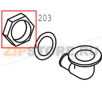 Dado piletta nylon Aristarco AE 35.21 Dado piletta nylon Aristarco AE 35.21Запчасть на деталировке под номером: 203Название запчасти Aristarco на итальянском языке: Dado piletta nylon.