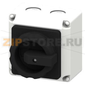 КОММУТАЦИОННОЕ УСТРОЙСТВО 2-ПОЛЮСА 16A MOULDED PLASTIC-SEALED SPECIAL VERSION WITH GRIP Siemens 3LD9206-5A 