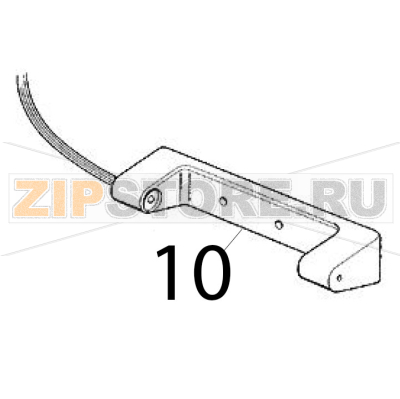 Ass. contr. livello ghiaccio Scotsman BF 80 Ass. contr. livello ghiaccio Scotsman BF 80Запчасть на деталировке под номером: 10