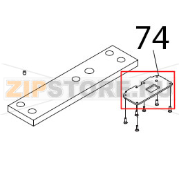 Placchetta copri-testa volano Sirman Anniversario 300 Placchetta copri-testa volano Sirman Anniversario 300Запчасть на деталировке под номером: 74