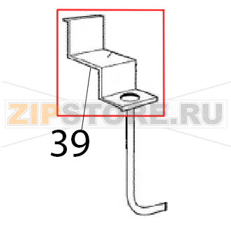 Support Angelo Po 31PIE6 Support Angelo Po 31PIE6Запчасть на деталировке под номером: 39
