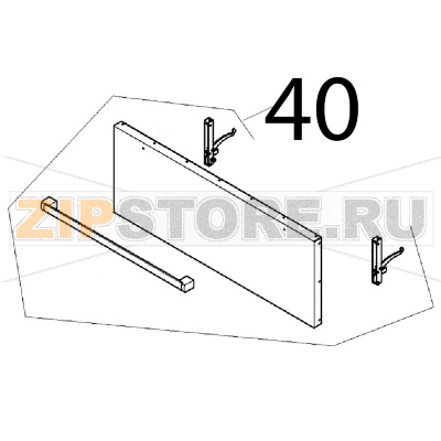 Gr. porta forno Angelo Po 2N1FAGF Gr. porta forno Angelo Po 2N1FAGFЗапчасть на деталировке под номером: 40