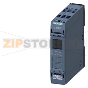 Реле контроля температуры с дисплеем и IO-Link для термочувствительных элементов резистора и термоэлементов, 24 В DC, ширина 22,5 мм, 2 переключающих контакта, винтовой зажим Siemens 3RS2800-1BA40 