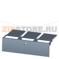 КРЫШКА КЛЕММНИКА 3 ПОЛЮС. 1ШТ. ПРИНАДЛЕЖНОСТЬ ДЛЯ: 3VA2 400/630 Siemens 3VA9481-0WD30