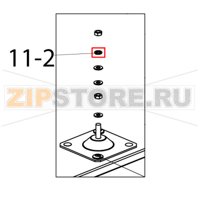Шайба 5Л ГОСТ 6402-70 Polair DM110Sd-S Шайба 5Л ГОСТ 6402-70 Polair DM110Sd-SЗапчасть на деталировке под номером: 11-2