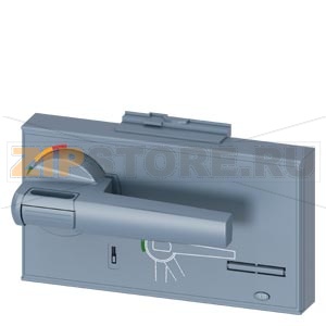 front mounted rotary operator, standard accessory for circuit breaker 3VA27 (handle) Siemens 3VW9727-0EK11 
