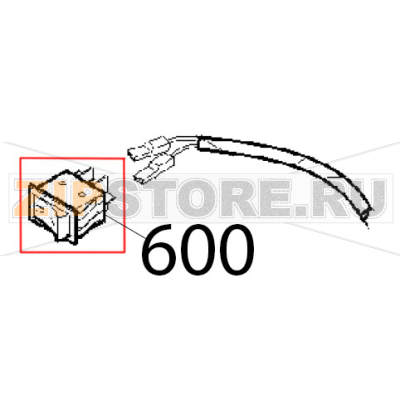 Int. mn comelux 401/L con prot Sirman Mirra 220 Int. mn comelux 401/L con prot Sirman Mirra 220Запчасть на деталировке под номером: 600