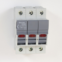 ПВР модульный 32 А, 3Р, 10x38 мм, LED Sinvel SV32-3S