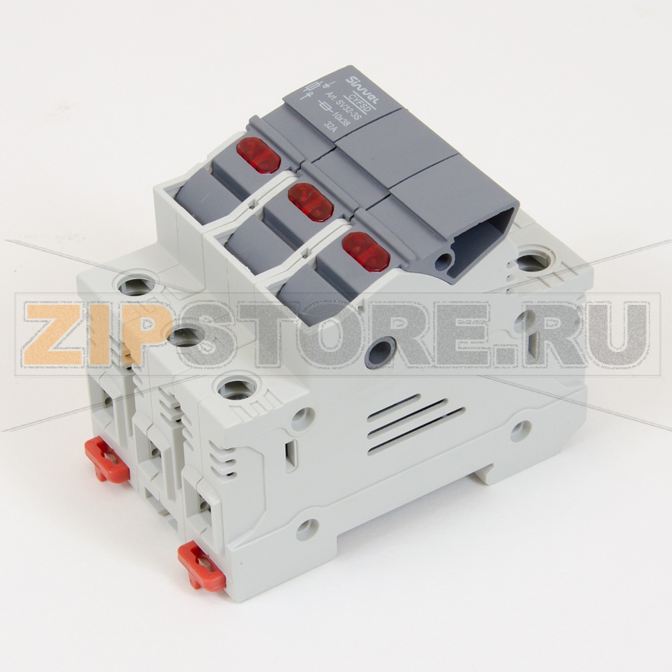 ПВР модульный 32 А, 3Р, 10x38 мм, LED Sinvel SV32-3S 