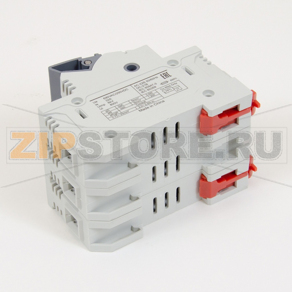 ПВР модульный 32 А, 3Р, 10x38 мм, LED Sinvel SV32-3S 