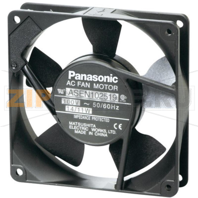 Вентилятор 230 В/AC, 120 м³/ч, (ДxШxВ) 120x120x25 мм Panasonic ASEN10216 