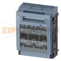 ПРЕДОХРАНИТЕЛЬНЫЙ РАЗЪЕДИНИТЕЛЬ 3-ПОЛЮСА, NH2, 400A 60MM ШИННАЯ СИСТЕМА COVERS ДЛЯ RITTAL РАМОЧНЫЙ ЗАЖИМ Siemens 3NP1153-1JC20