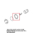 Seal for lamp glass cover (Pure Ptfe) DE=53.2 DI=44.2 Unox XV 303G