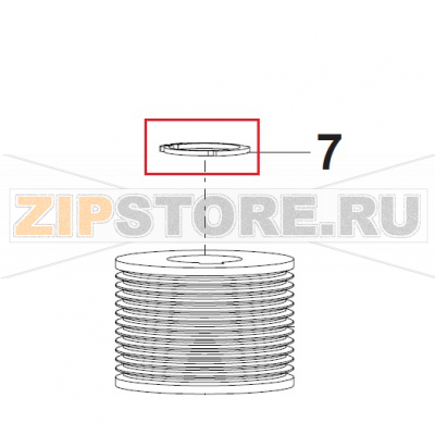 Circlip A 19 Bear Varimixer RN10 VL-2                                                                                     Circlip A 19 Bear Varimixer RN10 VL-2Запчасть на сборочном чертеже под номером: 7Название запчасти на датском&nbsp;языке: Circlip A 19 Bear Varimixer RN10 VL-2