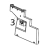 Kit cruciform assembly Zebra ZXP9
