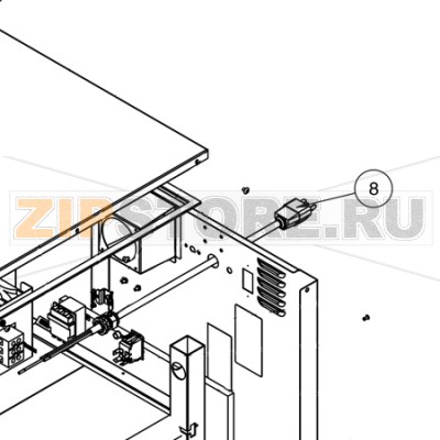 Шнур питания, 120 В, 1.5 м Alto Shaam 500-TH/III Шнур питания, 120 В, 1.5 м Alto Shaam 500-TH/IIIЗапчасть на сборочном чертеже под номером: 8Количество запчастей в комплекте: 1