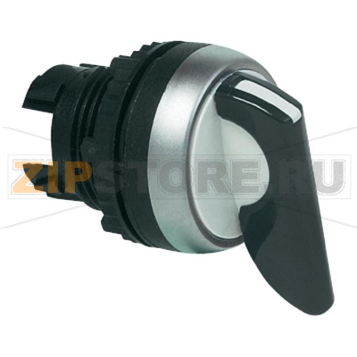 Переключатель поворотный, черный, 2x45°, 1 шт Baco L21MR03 