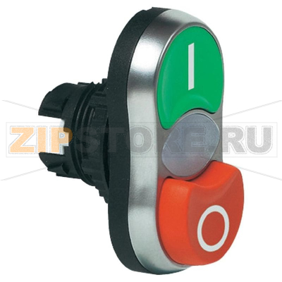 Переключатель, зеленый, красный, 1 шт Baco L61QK21 