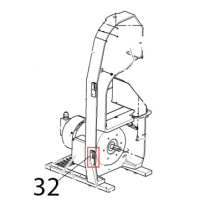 Stainless steel hinge Viatto HLS-1650A