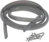 Lower door seal and form silicone