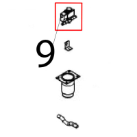 Three-pole connector Angelo Po IS102SR