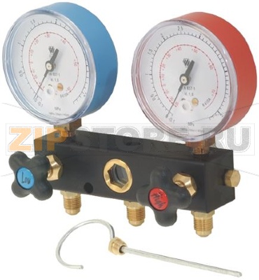 GRUPPO MANOMETRICO 2 VIE A PISTONE 