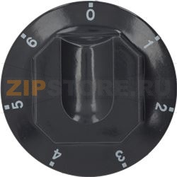 РУЧКА ЧЕРНАЯ ДИАМ. 70ММ 