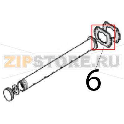 Flange coupling Angelo Po C165D Flange coupling Angelo Po C165DЗапчасть на деталировке под номером: 6