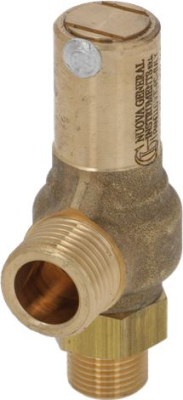VENTIL FÜR BOILER ø 3/8M-1/2M 2,2 bar 