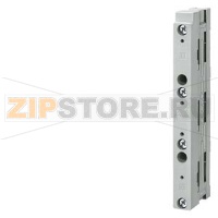ШИННЫЙ АДАПТЕР 60 MM BUSBAR HOLDER 3-POLE FOR RAILS 12X5 (10)-30X5(10) EXTERNAL MOUNTING Siemens 8US1923-3AA01