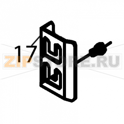 Sujecion puerta Fagor ECO-200 Sujecion puerta Fagor ECO-200Запчасть на деталировке под номером: 17Название запчасти Fagor на английском языке: Sujecion puerta ECO-200.