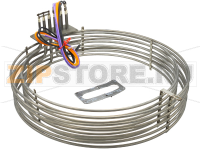 ТЭН парогенератора Rational CM 201, SCC 201 (18 кВт, 400 В) ТЭН камеры Rational 40.00.597 (18000 Вт, 400 В) для парогенератора Rational CM 201, SCC 201. Количество запчастей (комплектующих) Rational в оборудовании: 1 шт.