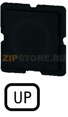 Шильдик, черный, UP Eaton 272TQ25 