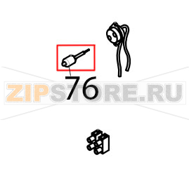 Lampadina alogena G 6.35, 12 V, 35 W Tecnoeka KF 981 UD Lampadina alogena G 6.35, 12 V, 35 W Tecnoeka KF 981 UDЗапчасть на деталировке под номером: 76