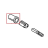 Housing brush holder KitchenAid 5K5SS