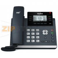 VoIP-телефон, протоколы связи: SIP, громкая связь (Hands Free), подключение гарнитуры, встроенный черно-белый LCD-дисплей, порты: USB, WAN, LAN, Gigabit LAN