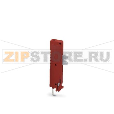 Тестовый штекер Phoenix Contact PS-UK 2,5 B/E Цвет: красный.Минимальный заказ: 10 шт.Упаковка: 10 шт.