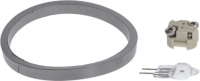 kit halogen lamp G4 with base for haloge