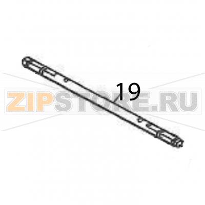 Shaft (head pressure) Sato M84Pro Shaft (head pressure) Sato M84ProЗапчасть на деталировке под номером: 19Название запчасти на английском языке: Shaft (head pressure) Sato M84Pro.