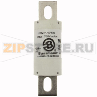 Предохранитель, 175 A, AC 700 В, DC 700 В, 200 кА, 31x130 мм, UL Eaton BUSS HIGH SPEED FUSE
