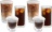 SET 6 GLASSES HOT AND COLD DRINKS DLSC32